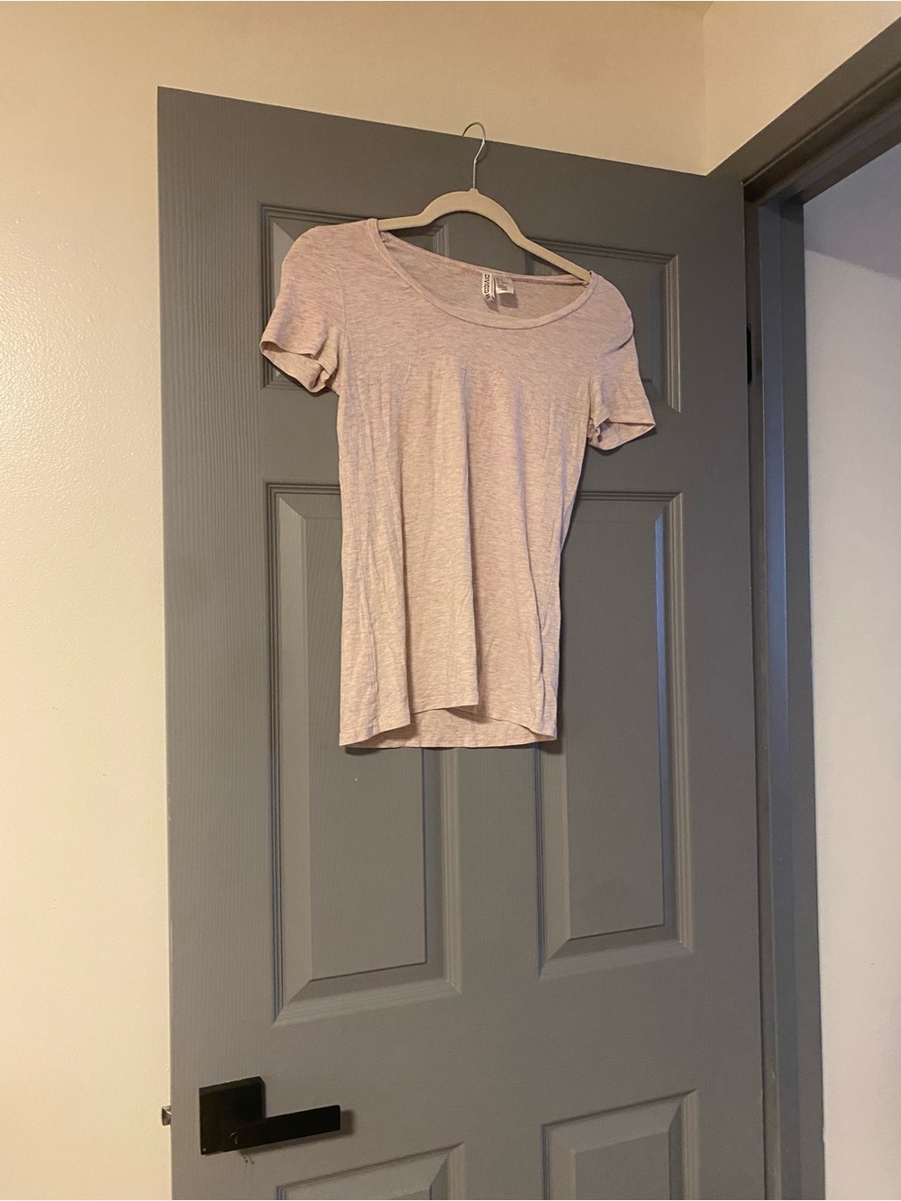 Divided Light Pink Scoop Neck Short Sleeve baby Tee